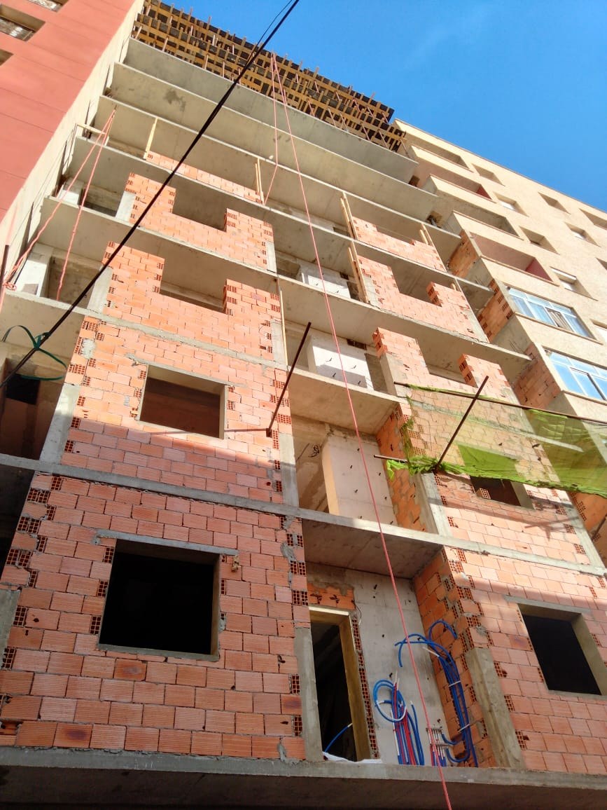 Gros œuvre et maçonnerie d'un bâtiment en réhabilitation