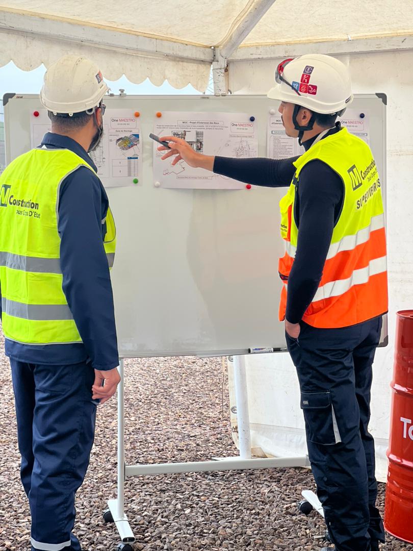 Équipe M Construction en planification de projet